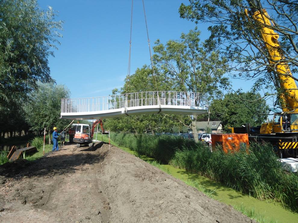 Fietsbrug Lely